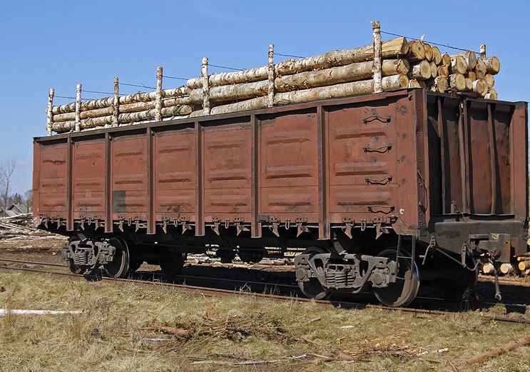 Перевозка ЛЕСА вагонами из Истры в Чехова