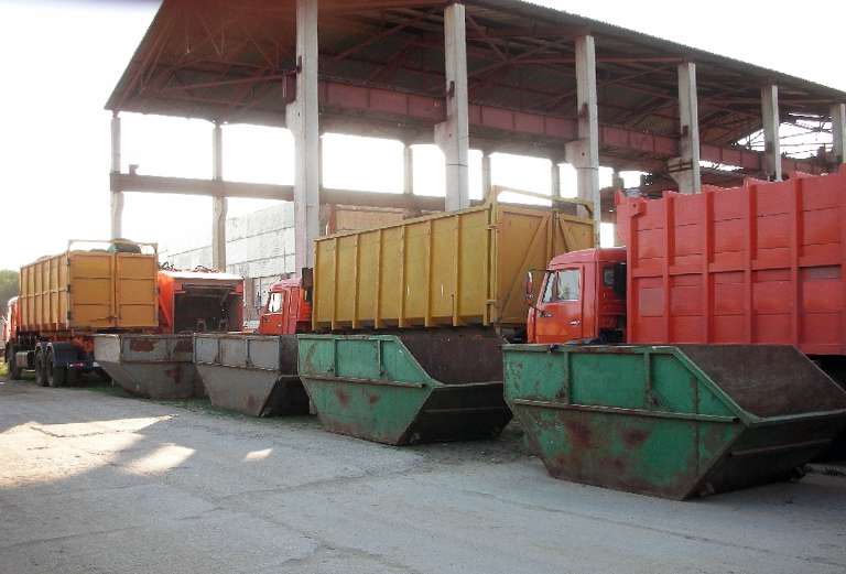 Мусорный контейнер вывоз мусора цена по Тюмени
